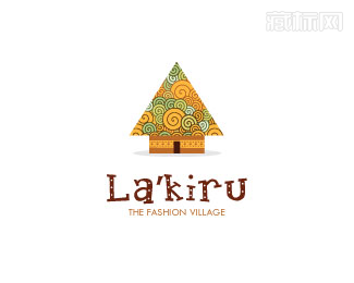 La'kiru WIP时装店标志设计