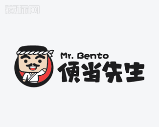 mr.bento便当先生标志设计
