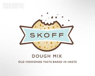 Skoff面粉公司商标设计