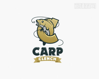 CAPP CLENCH渔具标志设计图片