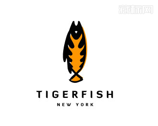 TIGERFISH老虎鱼标志设计欣赏
