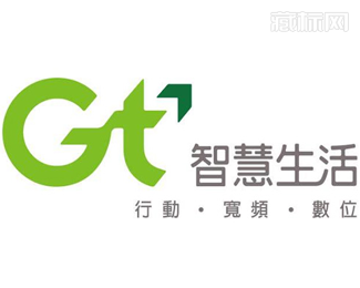 亚太电信“GT智慧生活”标志设计