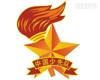 中国少先队星星火炬队徽标志含义