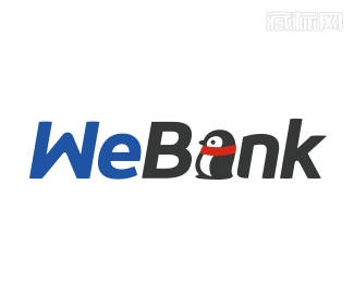 企鹅银行：webank微众银行标志设计