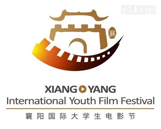 襄阳国际大学生电影节logo
