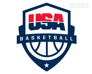 USA BASKETBALL美国男篮梦之队logo设计欣赏