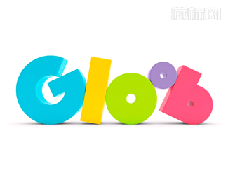 巴西Gloob儿童电视频道logo设计
