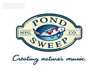 Pond Sweep景观公司logo设计