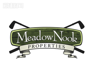 MeadowNook房地产公司商标设计