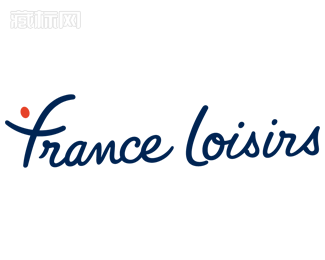 法国大型书友会France Loisirs字体logo设计