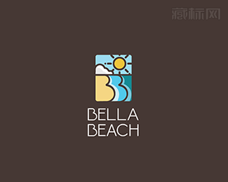 Bella Beach海滩标志设计