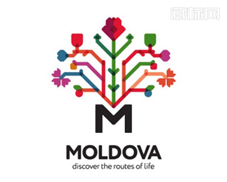 摩尔多瓦旅游标志设计欣赏