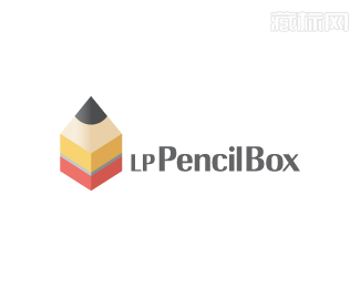 LP Pencil Box铅笔盒子logo设计欣赏