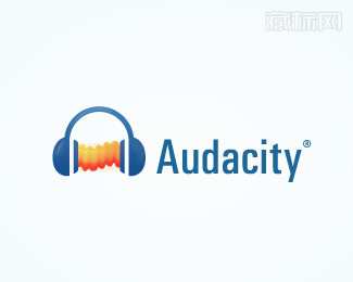 Audacity音乐logo设计
