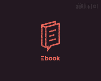 Ebook图书商店logo设计