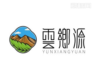 云乡源农业种植合作社logo设计