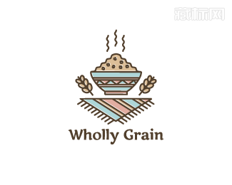 Wholly Grain粗粮标志设计