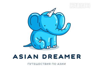 Asian Dreamer亚洲梦想家 标志设计