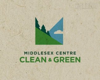 Middlesex Clean Green标志素材