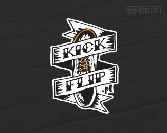 KICKFLIP鞋子标志设计