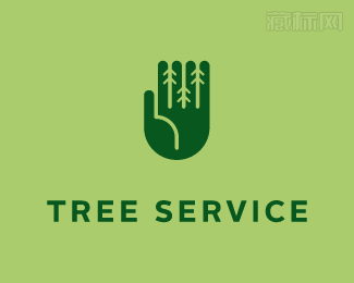 Tree Service树服务logo设计