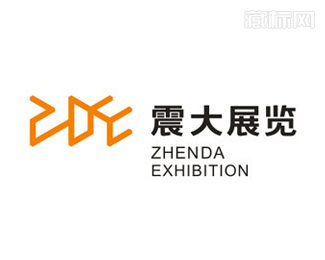 上海震大展览服务有限公司标志设计