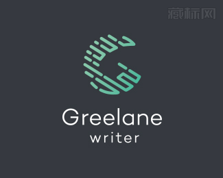 Greelane Write标志设计