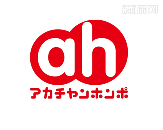 Akachan Honpo母婴商店标志设计