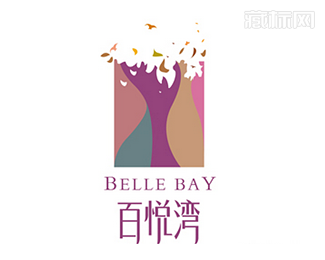 百悦湾logo设计图片