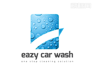 eazy car wash易达洗车标志