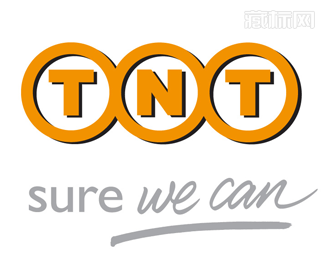 TNT快递商标设计图片