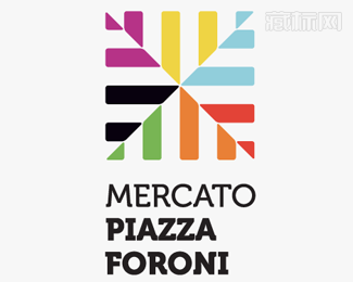 Mercato Piazza Foroni市场logo设计