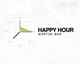 Happy Hour开心时间logo设计