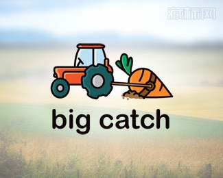 Big Catch菜园logo设计
