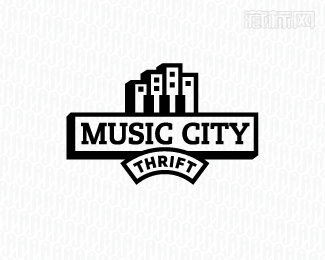MusicCity标志设计