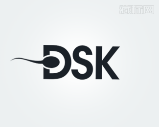 DSK Condoms避孕套logo设计