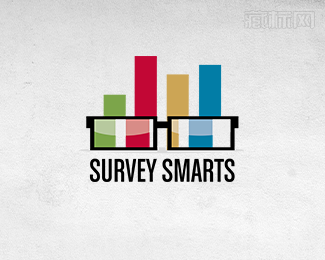 SurveySmarts智慧城市商标设计