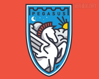 Pegasus飞马logo设计