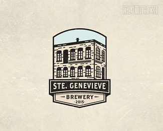 Ste. Genevieve Brewery啤酒厂logo设计