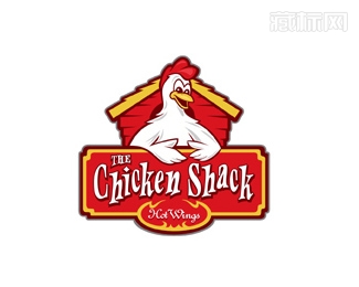 Chicken Shack鸡块标志设计