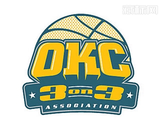 OKC篮球比赛logo设计