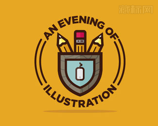 An Evening of Illustration插图工具logo