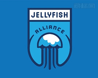 Jellyfishmodel水母标志设计