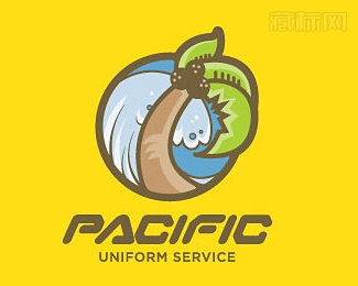 Pacific太平洋服务logo设计