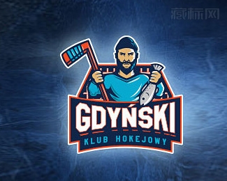 GKH曲棍球队logo设计