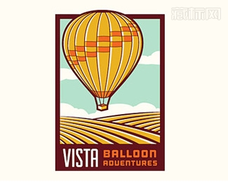 Vista热气球（氢气球）标志设计
