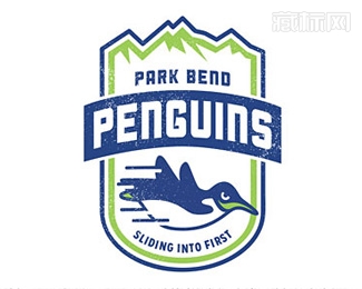 Park Bend Penguins企鹅公园标志设计