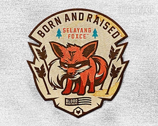 Fox Crew狐狸标志设计欣赏