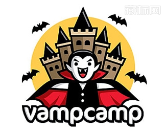 VampCamp搞怪标志设计
