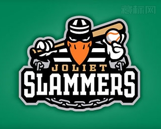 Joliet Slammers棒球队logo设计